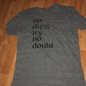 Brandy Melville No diggity no doubt t shirt